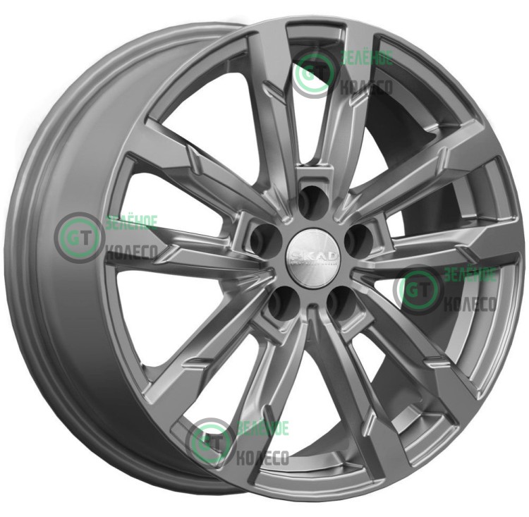 6.5xR16 5x114.3 ET43 D67.1 SKAD КЛ367 Кения Графит 6.5xR16 5x114.3 ET43 D67.1 SKAD КЛ367 Кения Графит
