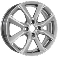 6xR15 4x100 ET45 D67.1 Вектор B283 Cильвер