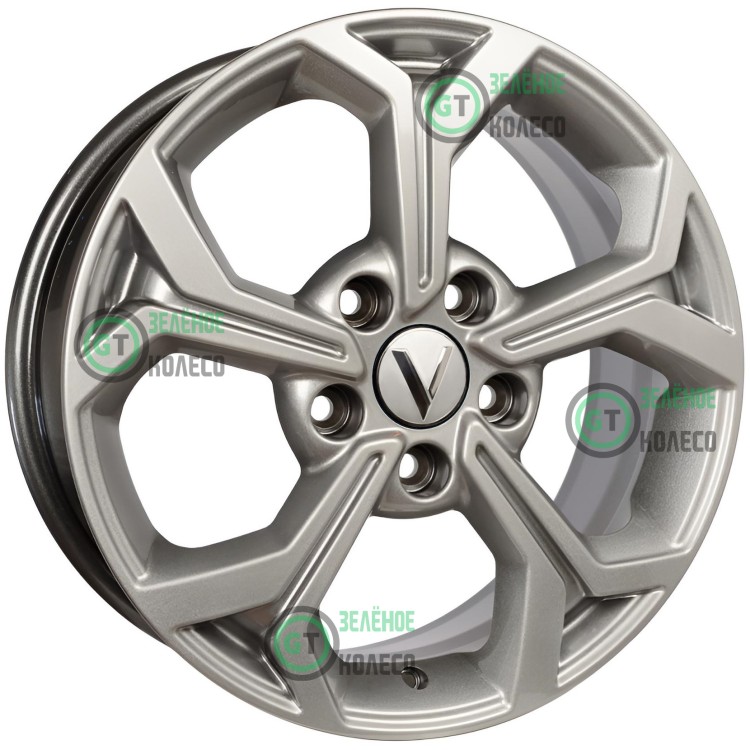 6.5xR16 5x114.3 ET50 D67.1 Вектор R190 Сильвер