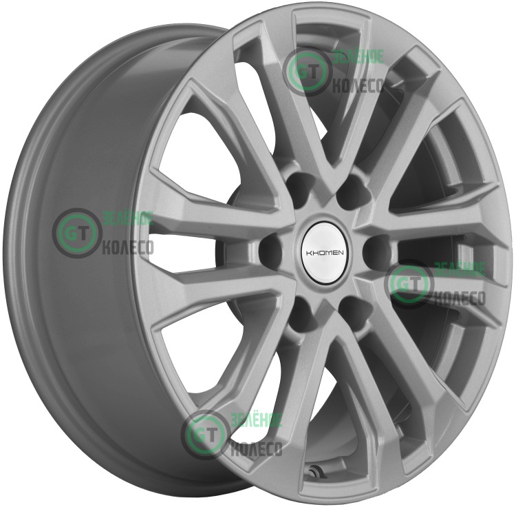 Шина 7.5xR18 6x139.7 ET38 D67.1 Khomen Wheels KHW1805 GRAY в Омске