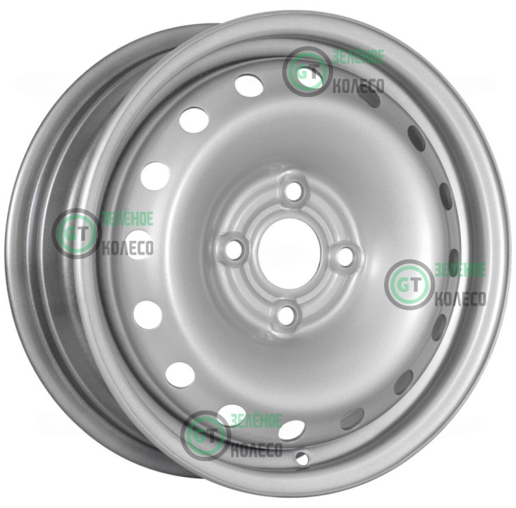 5.5xR14 4x100 ET49 D56.6 ТЗСК Серебро (Нексия)