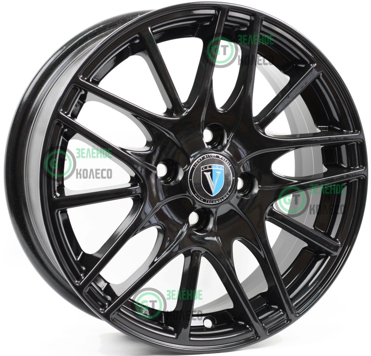 Шина 5.5xR14 4x100 ET43 D60.1 Venti 1406 bl в Омске