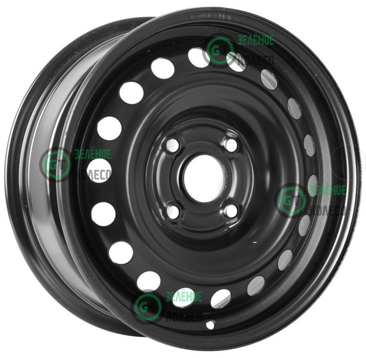6xR15 4*114.3 ET45 D66.1 ТЗСК Черный (Nissan Almera)