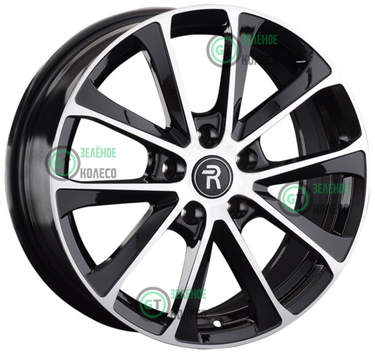 Шина 7xR17 5x114.3 ET45 D67.1 Replay MZ121 BKF в Омске