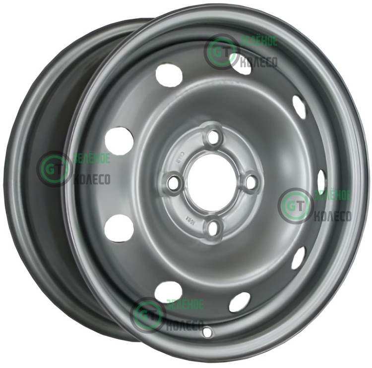 Шина 6xR15 4x100 ET50 D60.1 ТЗСК Сильвер Silver в Омске