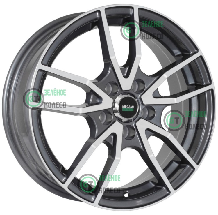 5.5xR14 4x100 ET40 D57.1 Megami MGM-20FF GMF