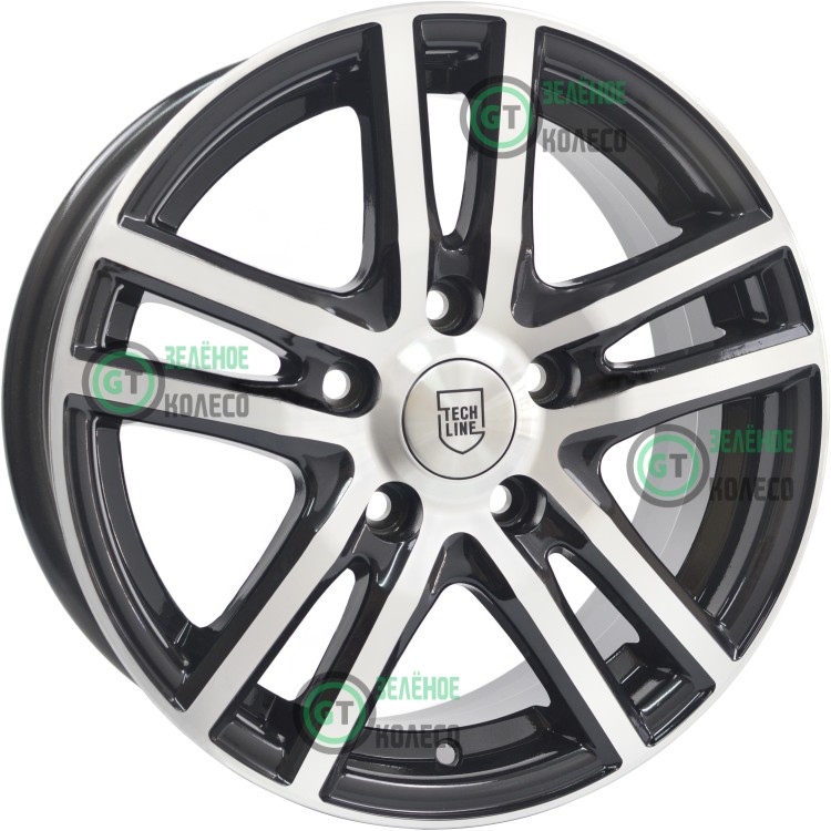 Шина 5.5xR14 4x98 ET35 D58.6 Tech Line 429 BD в Омске