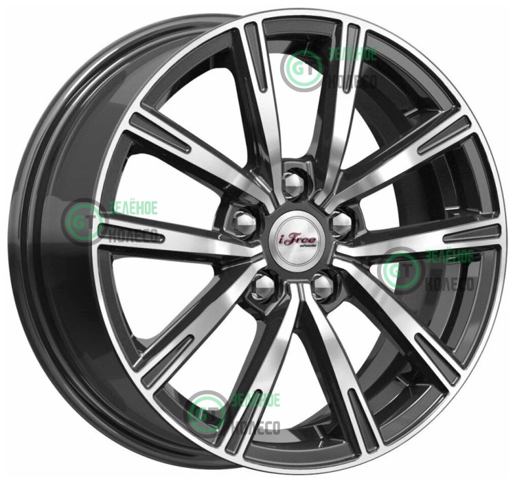 6xR15 5x100 ET40 D57.1 iFree КС996 Драйвер Блэк Джек