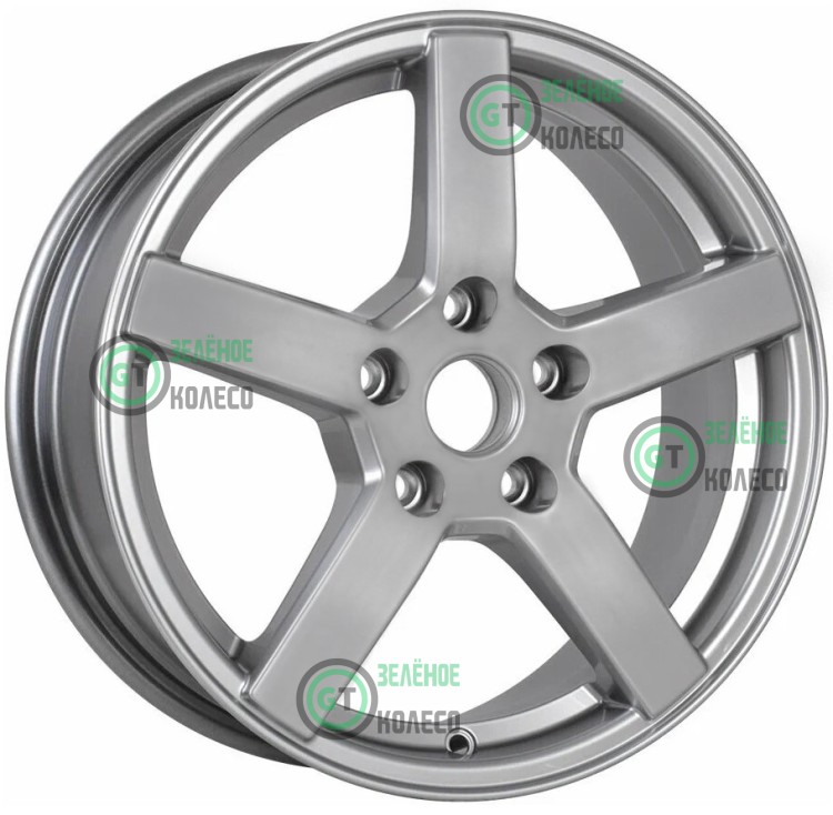Шина 7xR17 5x100 ET40 D57.1 Вектор B261 Сильвер в Омске