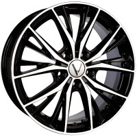 7xR17 5x112 ET43 D57.1 Вектор B210 Алмаз черный