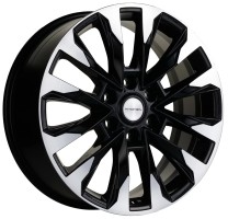 8xR20 6x139.7 ET25 D106.1 Khomen Wheels KHW2010 BLACK-FP
