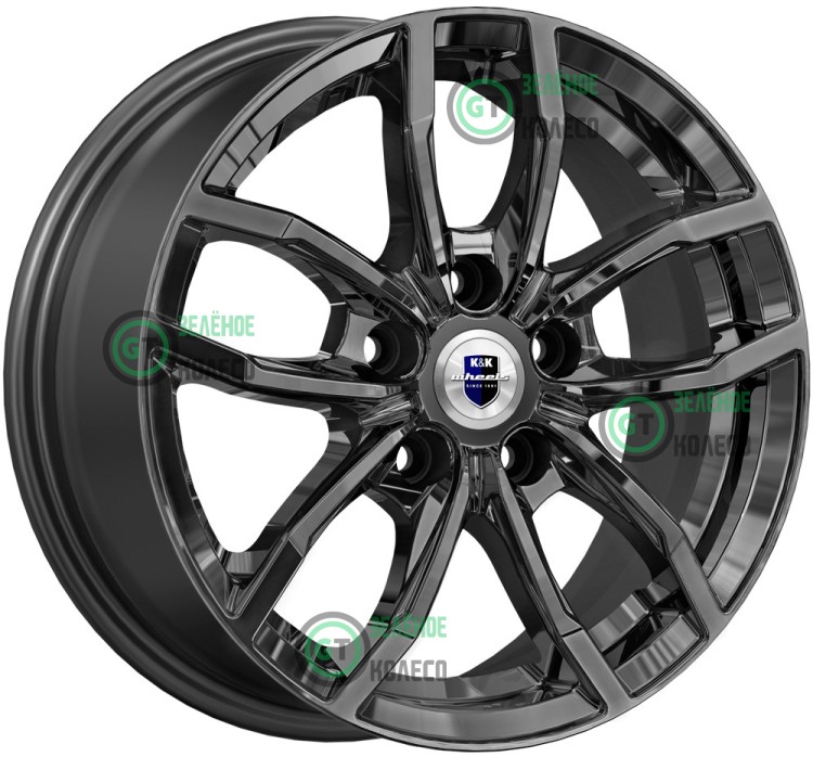 Шина 6.5xR15 5x114.3 ET42 D67.1 K&K КС1048 Фрост Кварц в Омске
