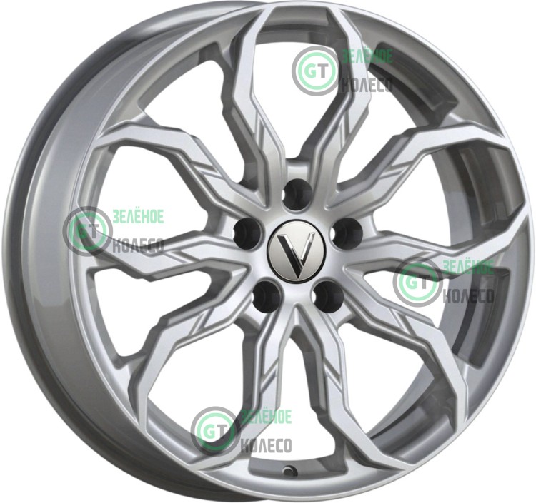 7.5xR18 5x114.3 ET45 D67.1 Вектор B234 Сильвер S