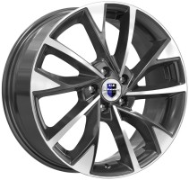 7xR17 5x114.3 ET38 D67.1 K&K KC900 Роквуд Алмаз черный