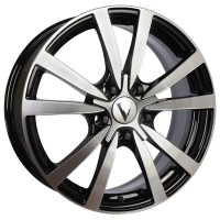 7xR17 5x114.3 ET39 D60.1 Вектор K107 Алмаз черный