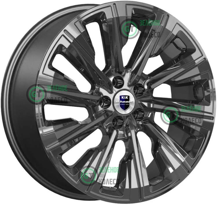 7.5xR19 5x114.3 ET39 D66.1 K&K КС1039 Галего Кварц 7.5xR19 5x114.3 ET39 D66.1 K&K КС1039 Галего Кварц