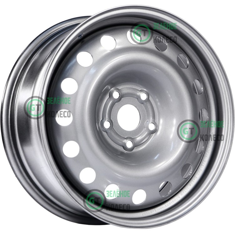 5xR14 5*100 ET40 D57.1 Trebl X40028 Silver
