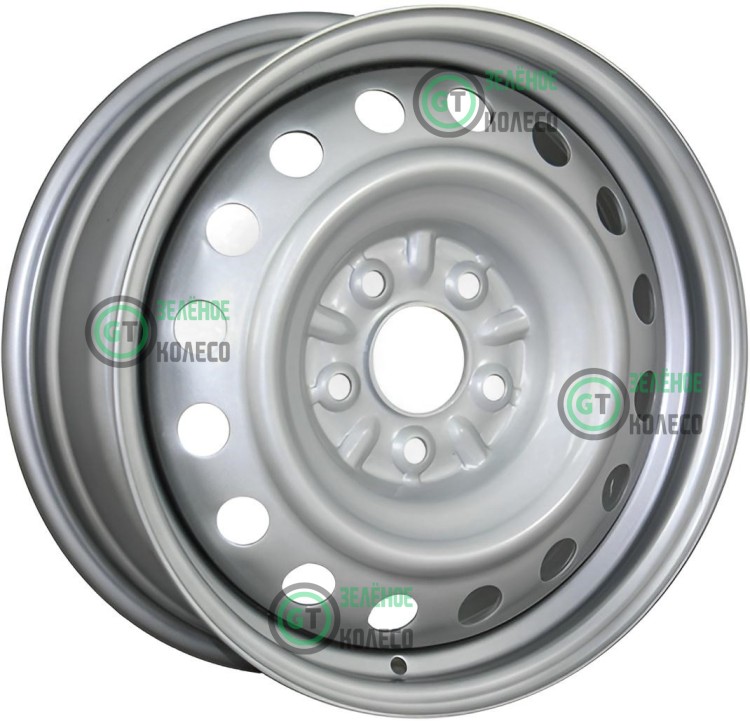 6.5xR16 5*139.7 ET40 D98.6 Trebl X40030 Silver 6.5xR16 5*139.7 ET40 D98.6 Trebl X40030 Silver