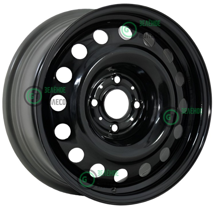 5.5xR14 4*100 ET45 D56.6 Trebl 6565T Black