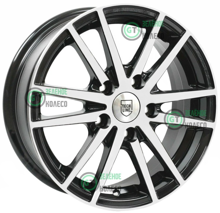 6xR15 5x100 ET45 D57.1 Tech Line 535 bd
