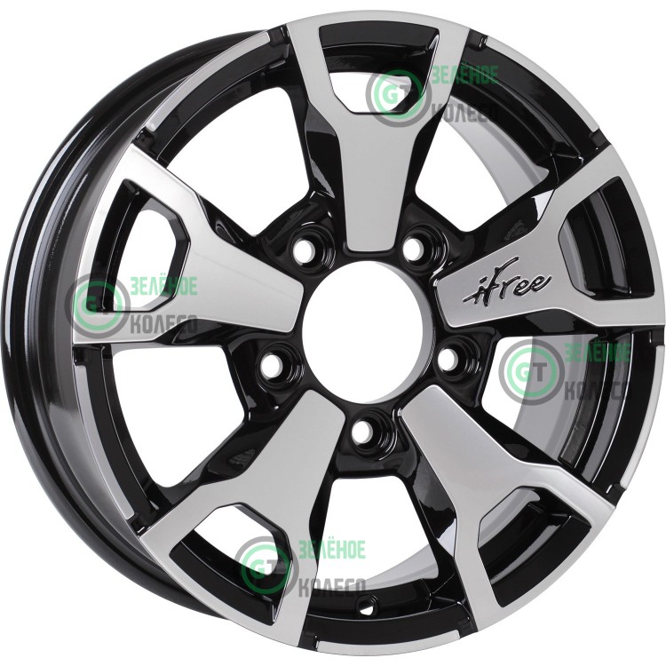 6xR16 5x139.7 ET40 D98.1 iFree КС872 Тайган Блэк джек