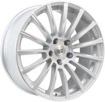 8xR19 5x112 ET43 D66.6 RST R049 Silver