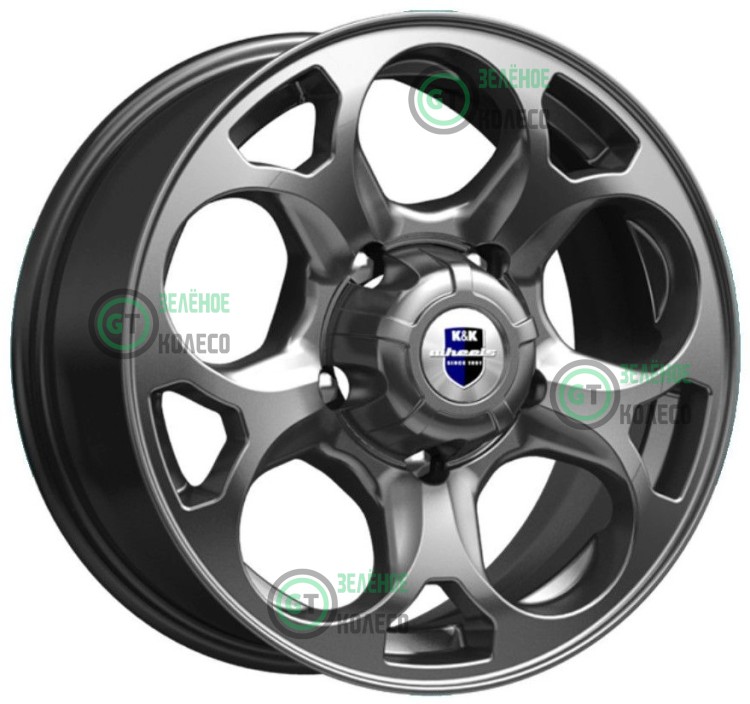 7xR16 5x139.7 ET35 D108.5 K&K КС646 Дарк платинум Линкс