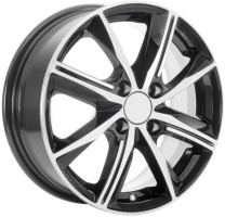 6xR15 4x100 ET50 D60.1 K&K КС890 Арнар Алмаз черный