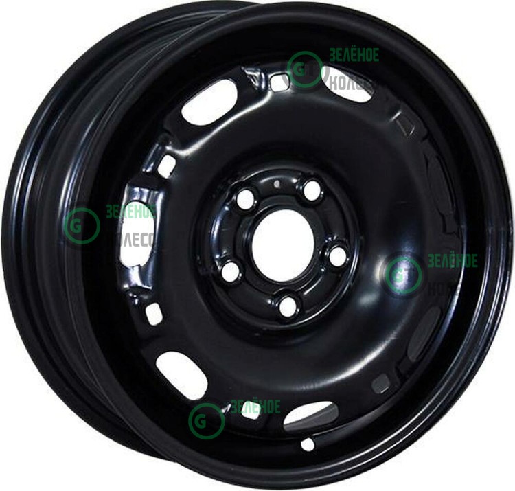 Шина 5xR14 4x100 ET40 D57.1 Trebl X40028 Black в Омске