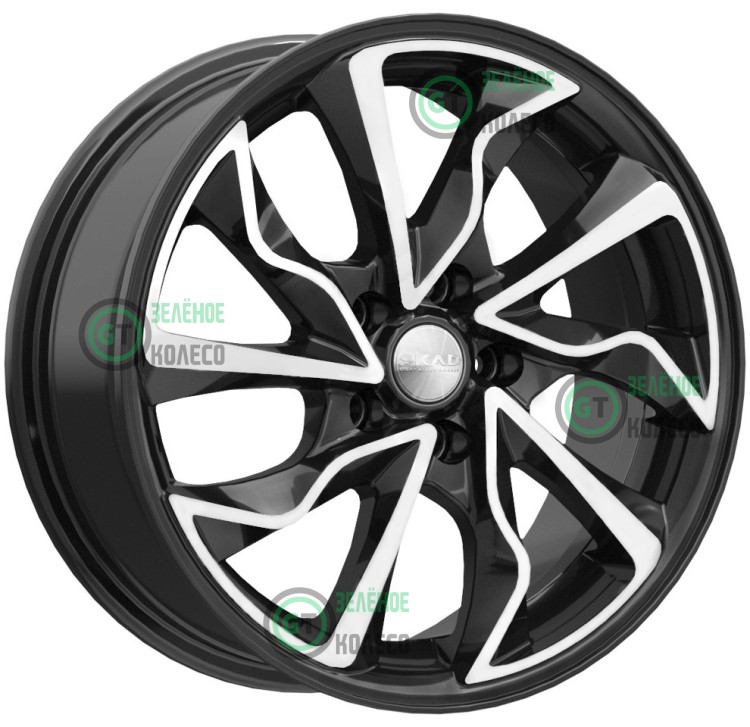 Шина 7xR17 5x114.3 ET47 D66.1 SKAD КЛ238 Marseille Алмаз в Омске