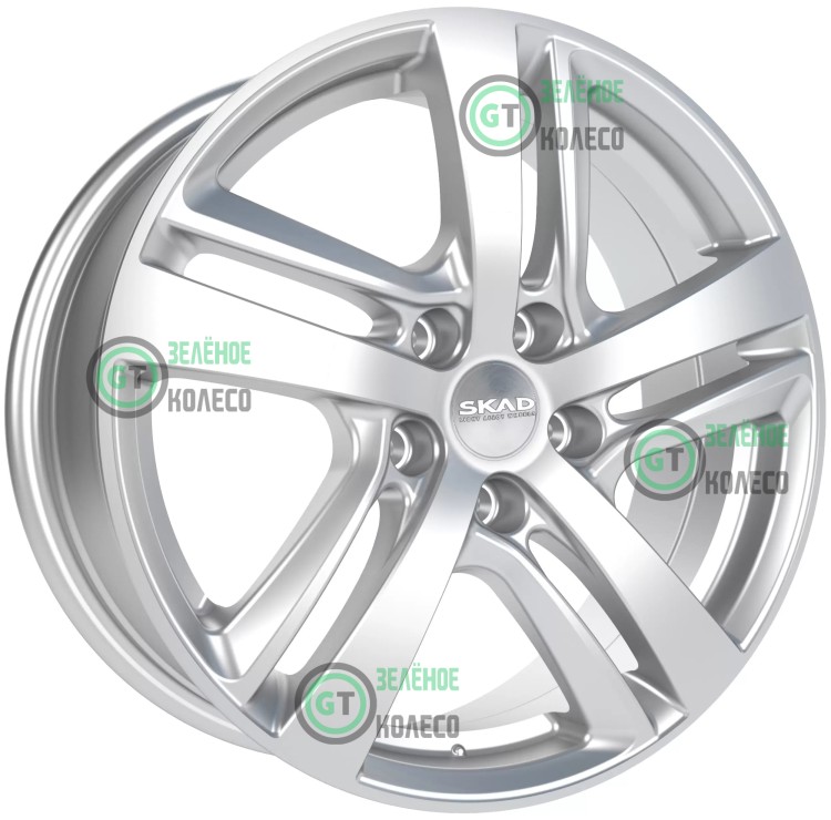 6.5xR17 5x114.3 ET37 D66.6 SKAD КЛ259 Сеул Селена 6.5xR17 5x114.3 ET37 D66.6 SKAD КЛ259 Сеул Селена