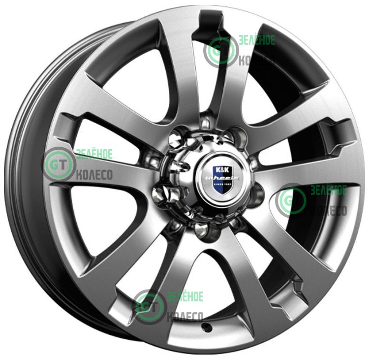 7xR18 5x139.7 ET35 D108.5 K&K КС714 Дарк платинум Сахара Patriot