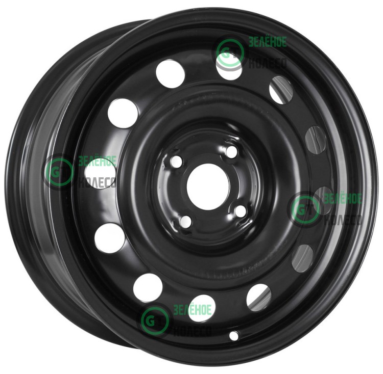 6.5xR16 4*100 ET50 D54.1 ТЗСК Черный (Hyundai Solaris Rio) 6.5xR16 4*100 ET50 D54.1 ТЗСК Черный (Hyundai Solaris Rio)