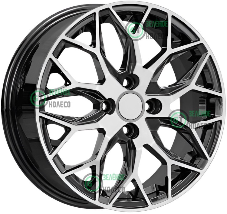 6xR16 4x100 ET37 D60.1 SKAD КЛ373 Фабиан Алмаз 6xR16 4x100 ET37 D60.1 SKAD КЛ373 Фабиан Алмаз