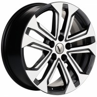 7xR18 5x114.3 ET40 D66.1 Вектор R244 Алмаз черный