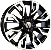 7xR18 5x114.3 ET38 D67.1 Вектор R207 Алмаз черный