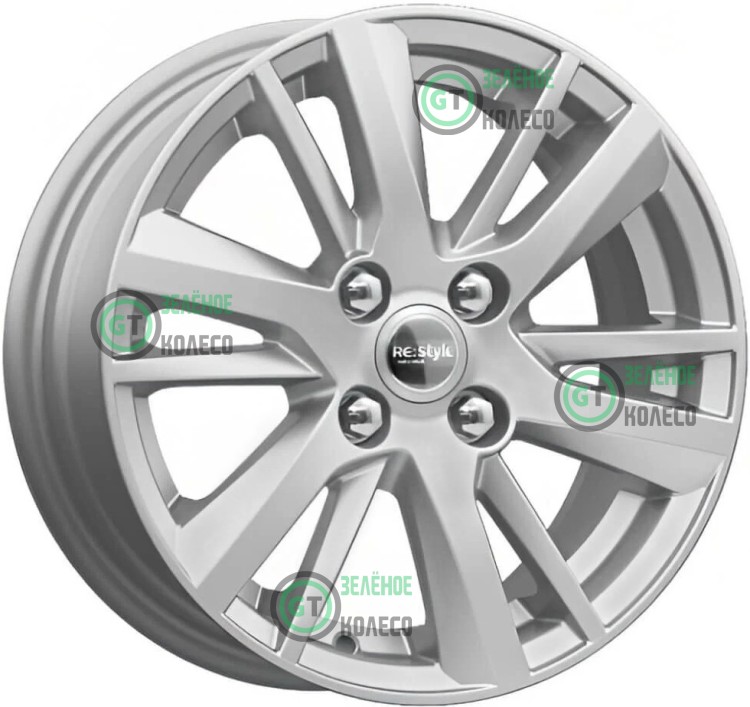 5.5xR14 4x98 ET35 D58.5 K&K КС880 Сильвер 5.5xR14 4x98 ET35 D58.5 K&K КС880 Сильвер