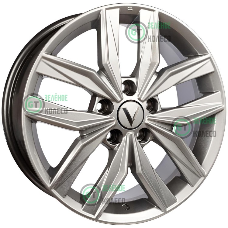 7xR17 5x112 ET40 D57.1 Вектор R151 Сильвер 7xR17 5x112 ET40 D57.1 Вектор R151 Сильвер