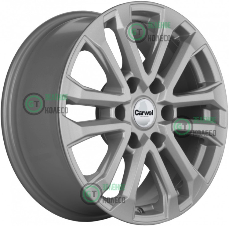 Шина 7.5xR18 6x139.7 ET36 DШт CARWEL Пур 1805 slt в Омске