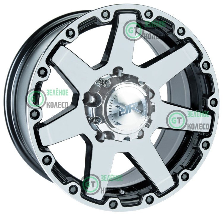 Шина 9xR18 5x139.7 ET20 D110.5 Race Ready CSSD2805 BLK-R/M в Омске