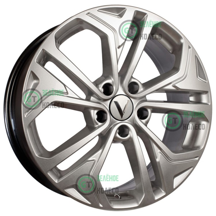 7.5xR18 5x108 ET47 D60.1 Вектор R205 Сильвер S 7.5xR18 5x108 ET47 D60.1 Вектор R205 Сильвер S