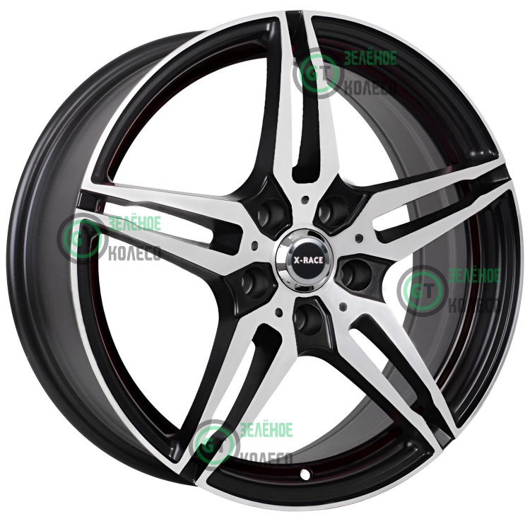 6.5xR16 4x100 ET36 D60.1 X-Race AF-10 BKF