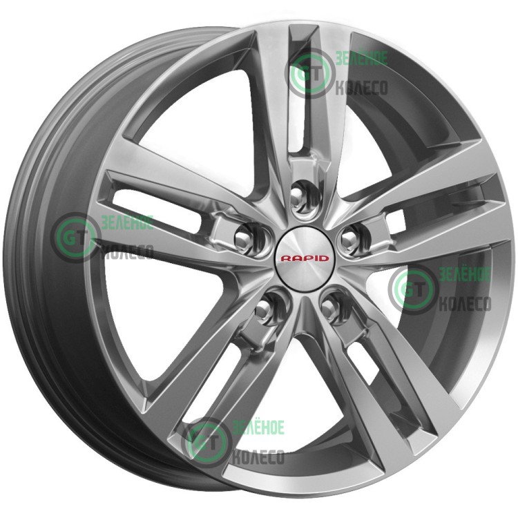 6.5xR16 5x100 ET48 D56.1 K&K КС868 Rassvet Дарк платинум