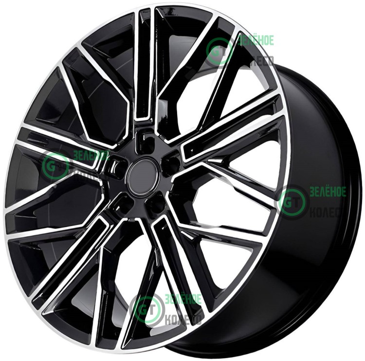 Шина 9.5xR21 5x150 ET40 D110.1 Sakura Wheels YA9557B B-P в Омске