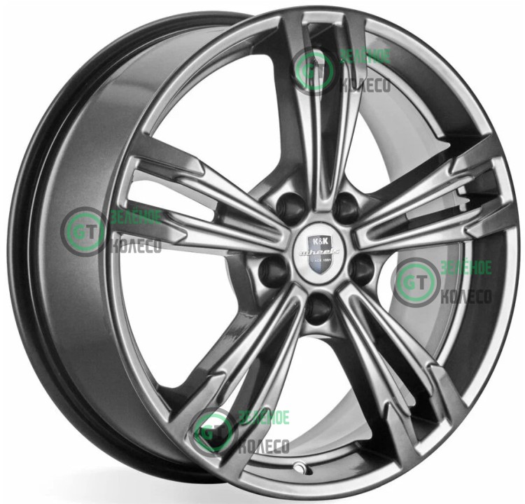 Шина 7xR18 5x112 ET43 D57.1 K&K КС935 Karrera Light Дарк платинум брайт в Омске Шина 7xR18 5x112 ET43 D57.1 K&K КС935 Karrera Light Дарк платинум брайт в Омске