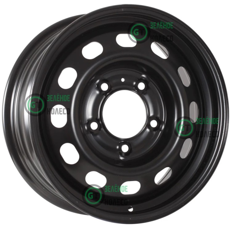 Шина 6xR15 5x139.7 ET40 D98.5 Magnetto Black (Chevrol Niva) в Омске