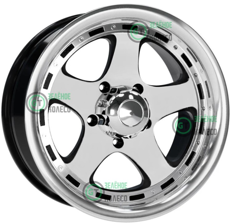 8xR16 6x139.7 ET-10 D106.1 LS 870 BKF