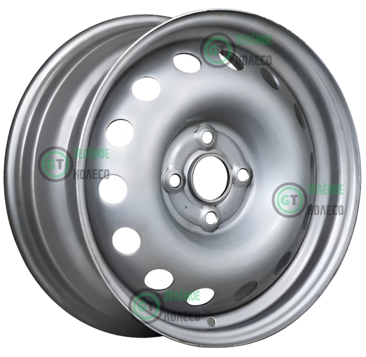 6xR15 4x100 ET46 D54.1 SDT U9131 Silver