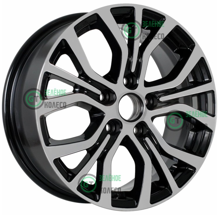 6.5xR16 5x114.3 ET38 D67.1 K&K КС736 Алмаз черный