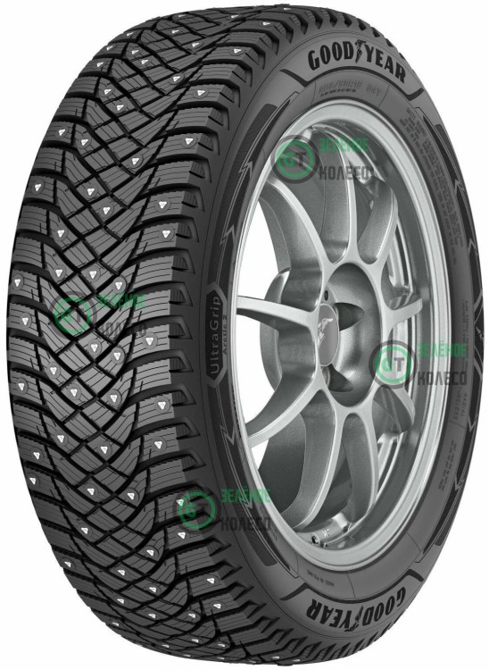 Шина Goodyear UltraGrip Arctic 2 235/65 R18 шип в Омске Шина Goodyear UltraGrip Arctic 2 235/65 R18 шип в Омске